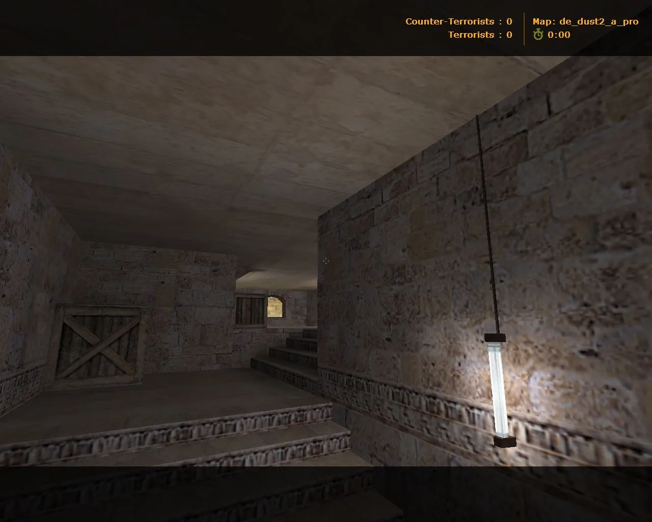 Скачать Карта de_dust2_a_pro для CS 1.6: тактики за T и CT, точки под контроль, .nav, оптимизация - Скриншот