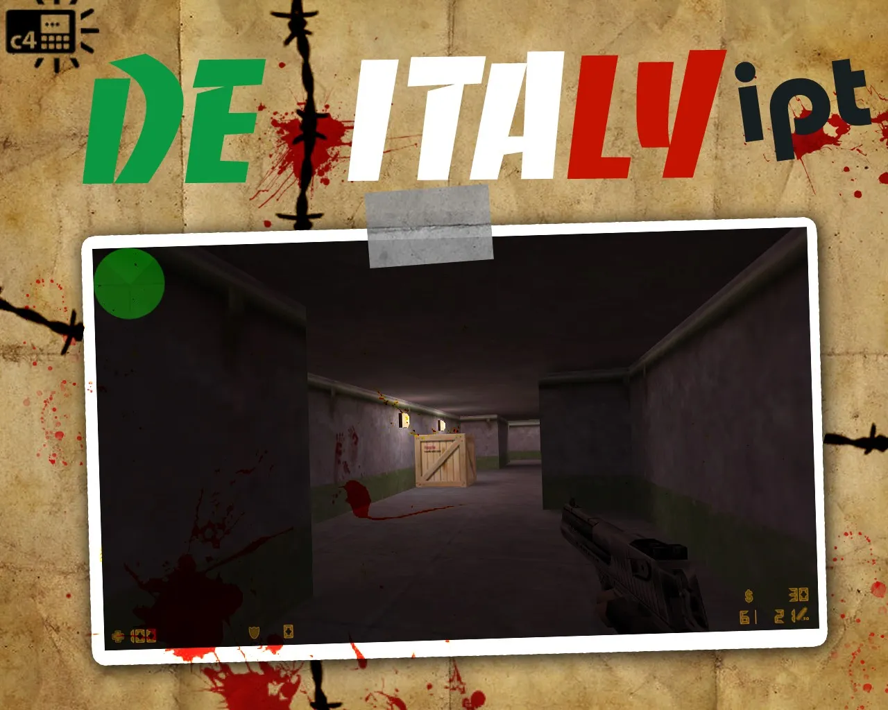 Скачать Карта de_italy_ipt для CS 1.6: Тактика и особенности - Скриншот