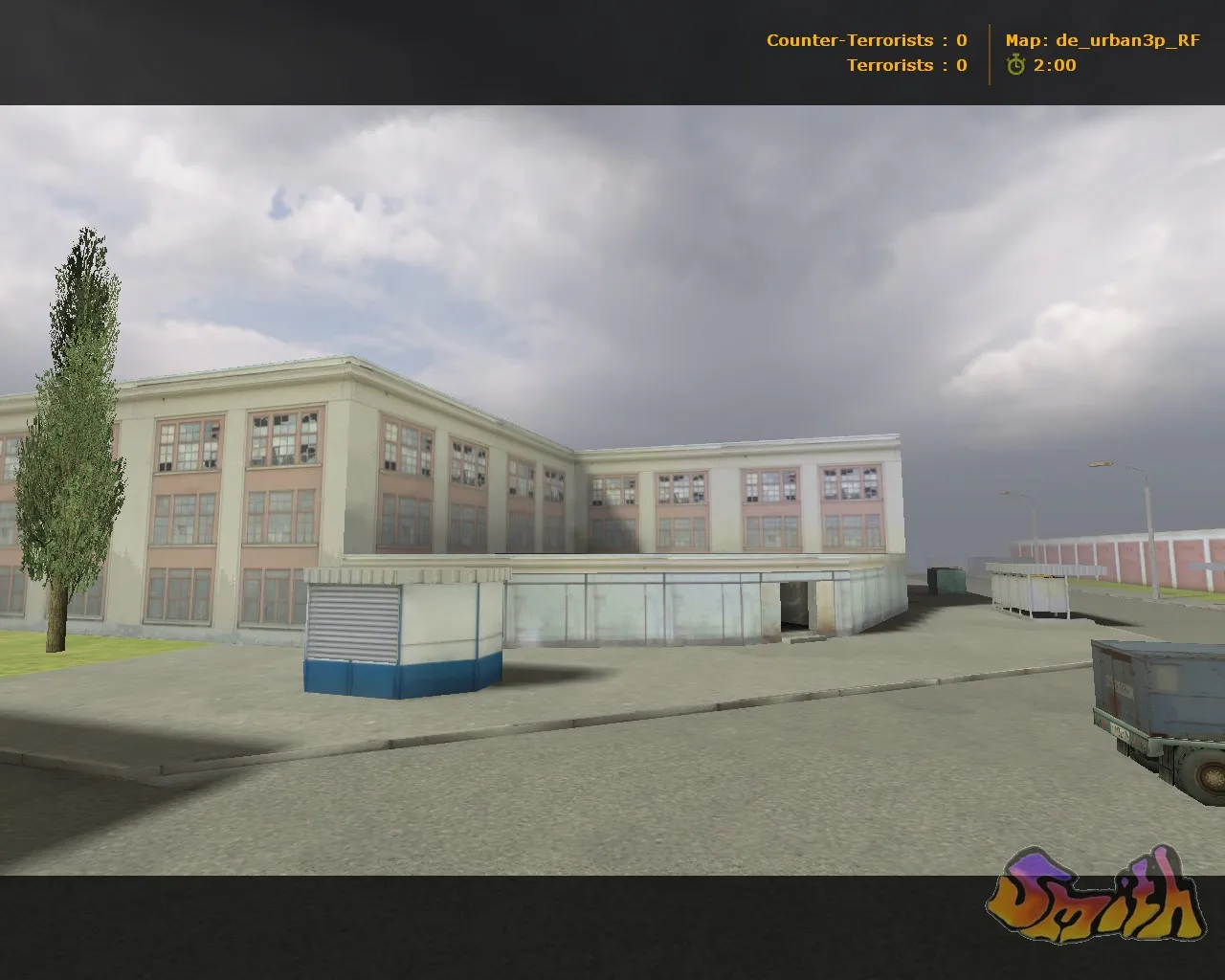 Карта de_urban3p_rf для CS 1.6: Тактика и особенности — скриншот 8