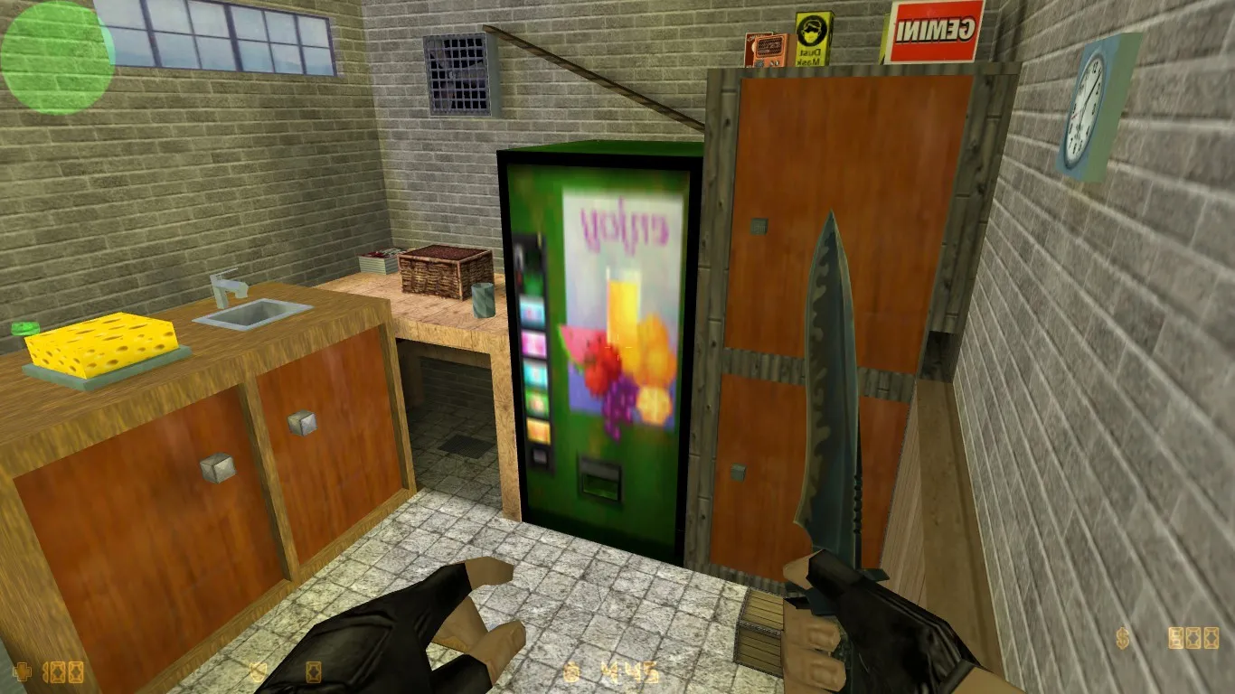 Скачать Карта de_firerats_basement2012_v2 для CS 1.6: тактика, точки и настройки сервера - Скриншот