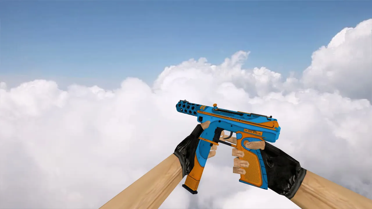 Скачать Модель «TEC-9 Jack o Jack» для CS 1.6 – Качество и Уникальность - Скриншот