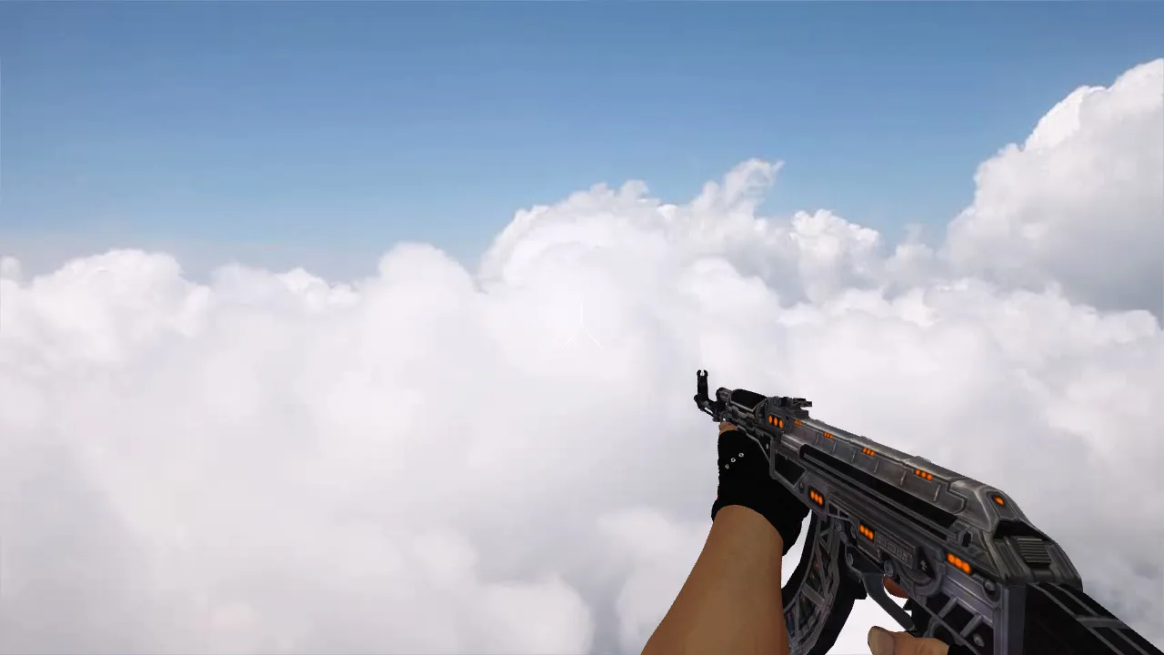 Скачать Модель «AK-47 Mass Driver» для CS 1.6 - Улучшение игрового процесса - Скриншот