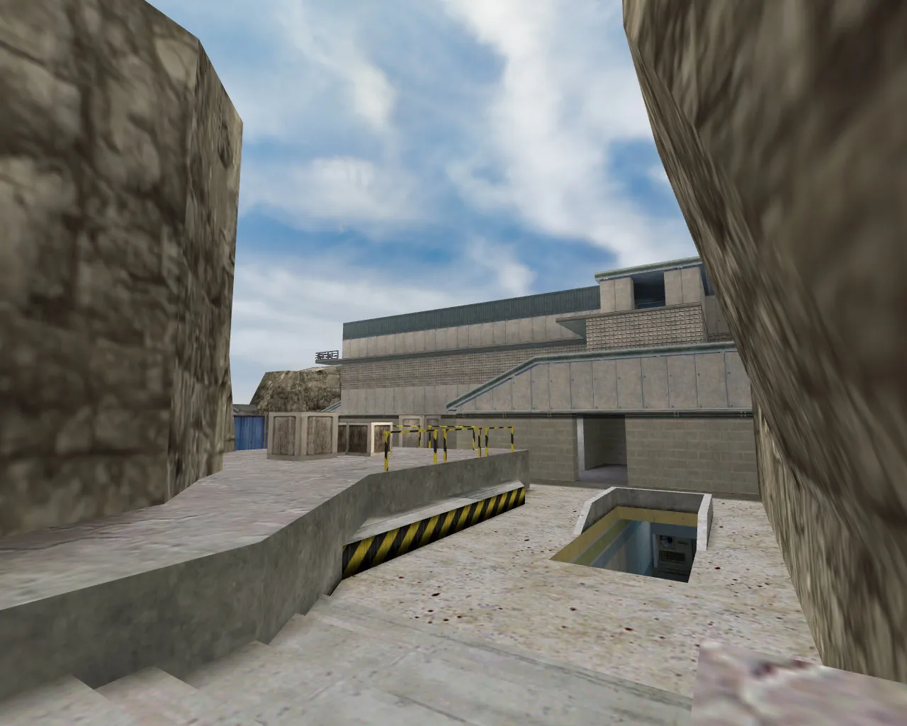 Карта de_nuke_next для CS 1.6: стратегии и оптимизация — скриншот 11