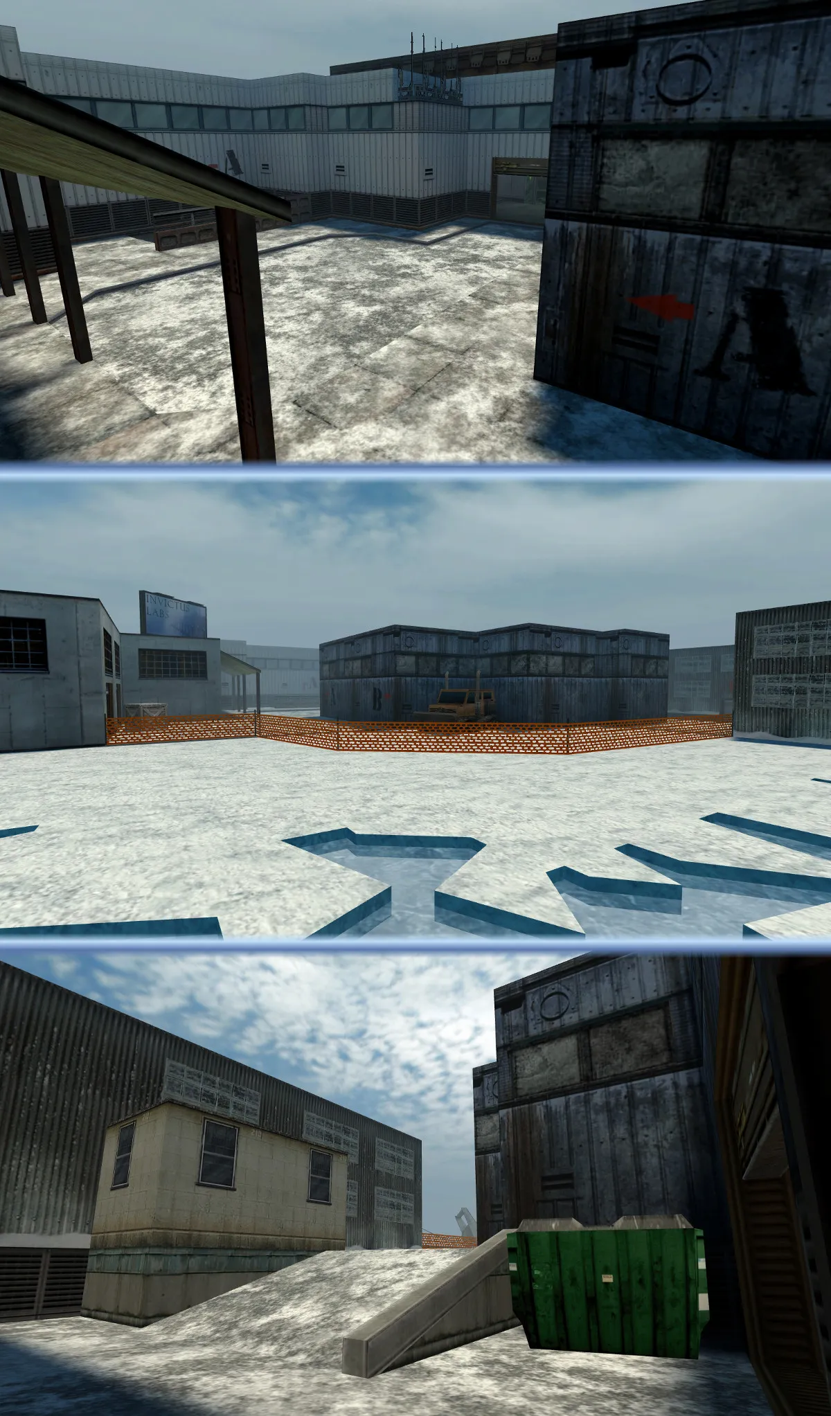 Карта «de_invictus_v12» для CS 1.6: Тактический анализ и детали — скриншот 10
