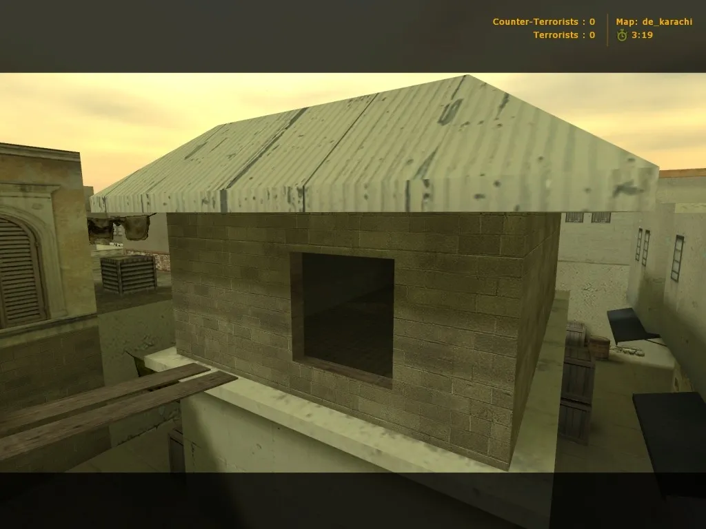 Скачать Карта de_karachi для Counter-Strike 1.6: Обзор и Тактики - Скриншот
