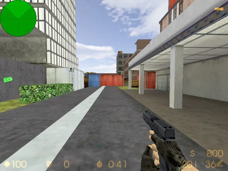 Скачать Карта de_bigcity для CS 1.6: баланс сторон, точки, .nav для ботов и оптимизация - Скриншот