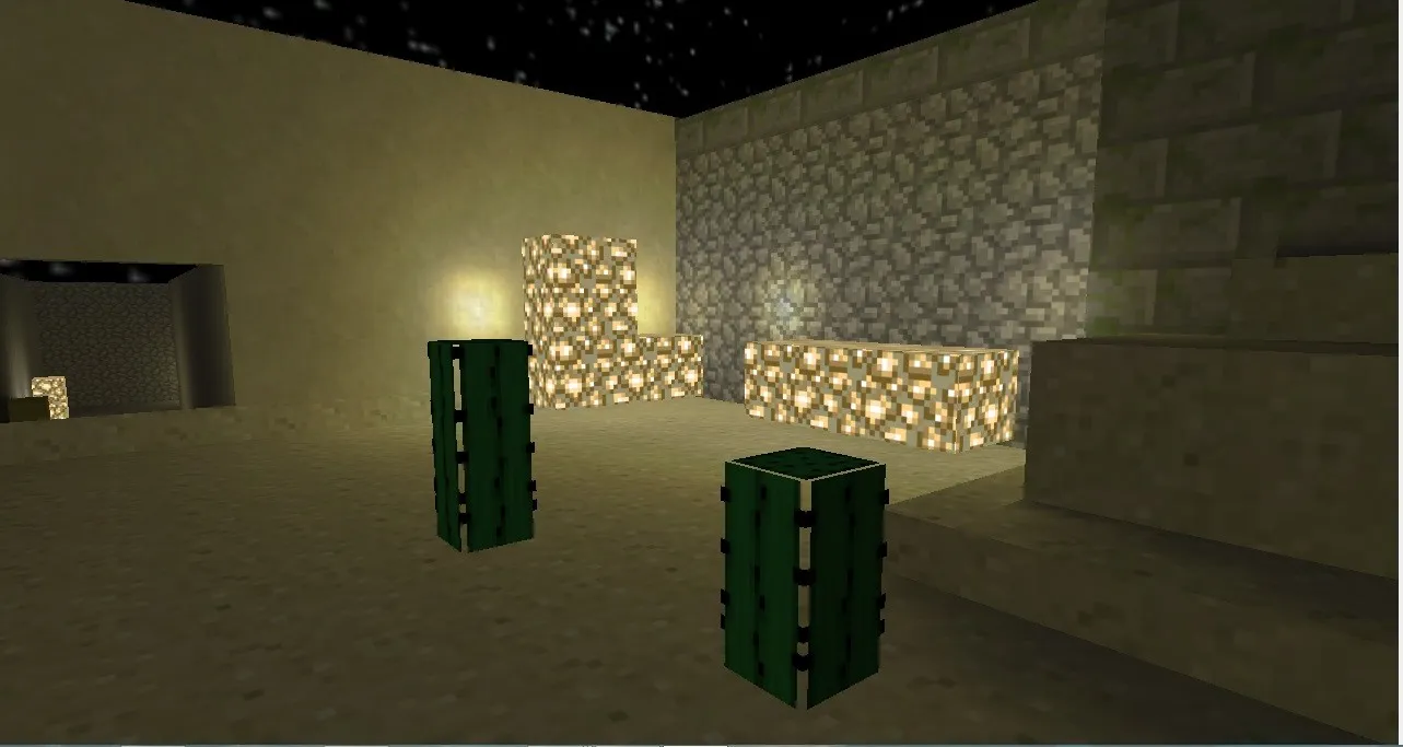 Карта de_minecraft_j_final для CS 1.6 - Стратегические точки и оптимизация — скриншот 13