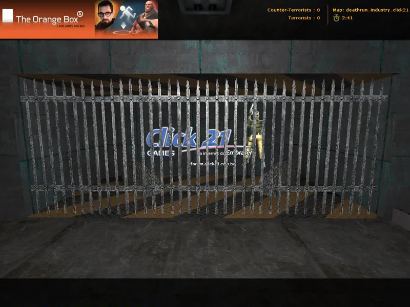 Скачать deathrun_industria_click21 карта для CS 1.6: точки, раунды, .nav и оптимизация - Скриншот