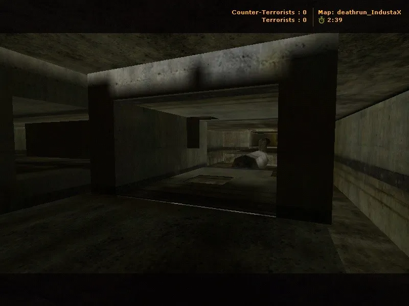 Скачать deathrun_industax для CS 1.6: карта Deathrun, точки, маршруты, .nav и оптимизация - Скриншот