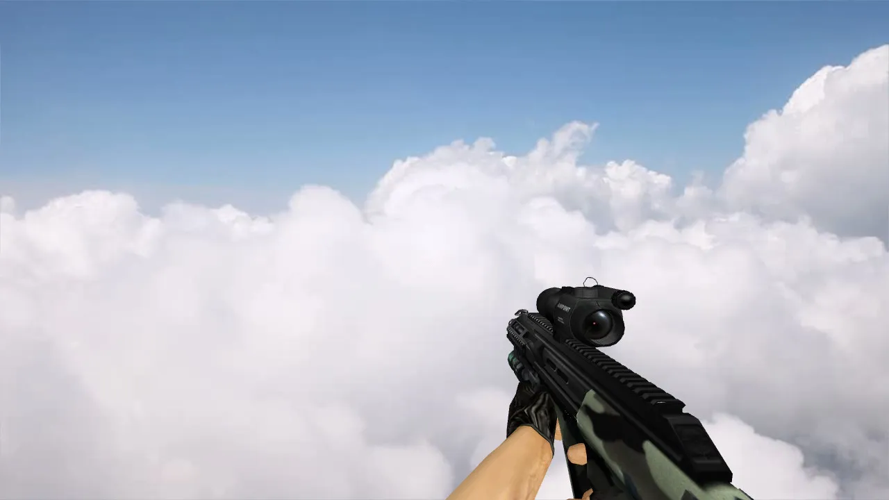 Скачать Модель AUG A3 Camo для CS 1.6 - Качество и Тактика - Скриншот