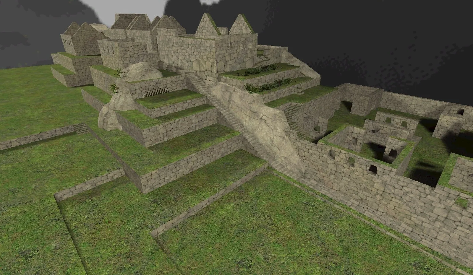 Скачать Карта de_machu_picchu для CS 1.6 - Скачать и Играть - Скриншот