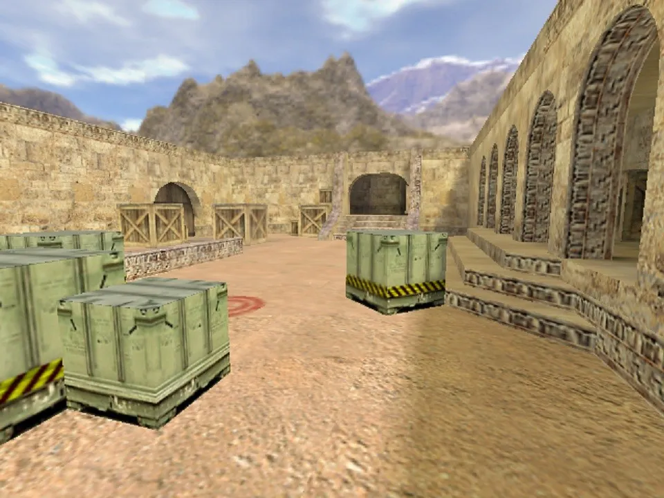 Скачать Карта de_dust20022 для CS 1.6: баланс сторон, точки, .nav для ботов, оптимизация wpoly/epoly - Скриншот