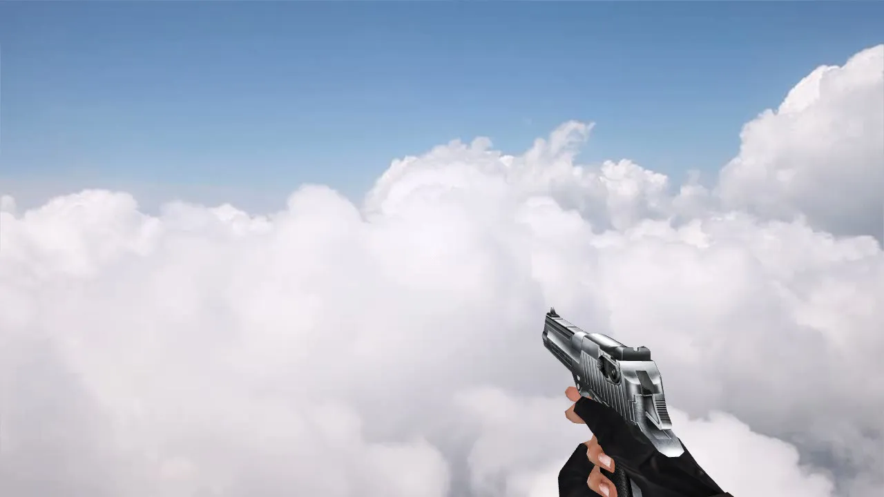 Модель «CSO Desert Eagle» для CS 1.6 - высокое качество и реализм — скриншот 1