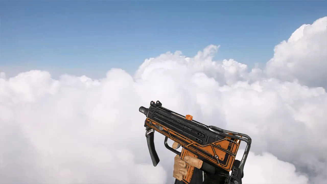 Скачать Модель MAC-10 «Большая пушка» для CS 1.6 - Скриншот