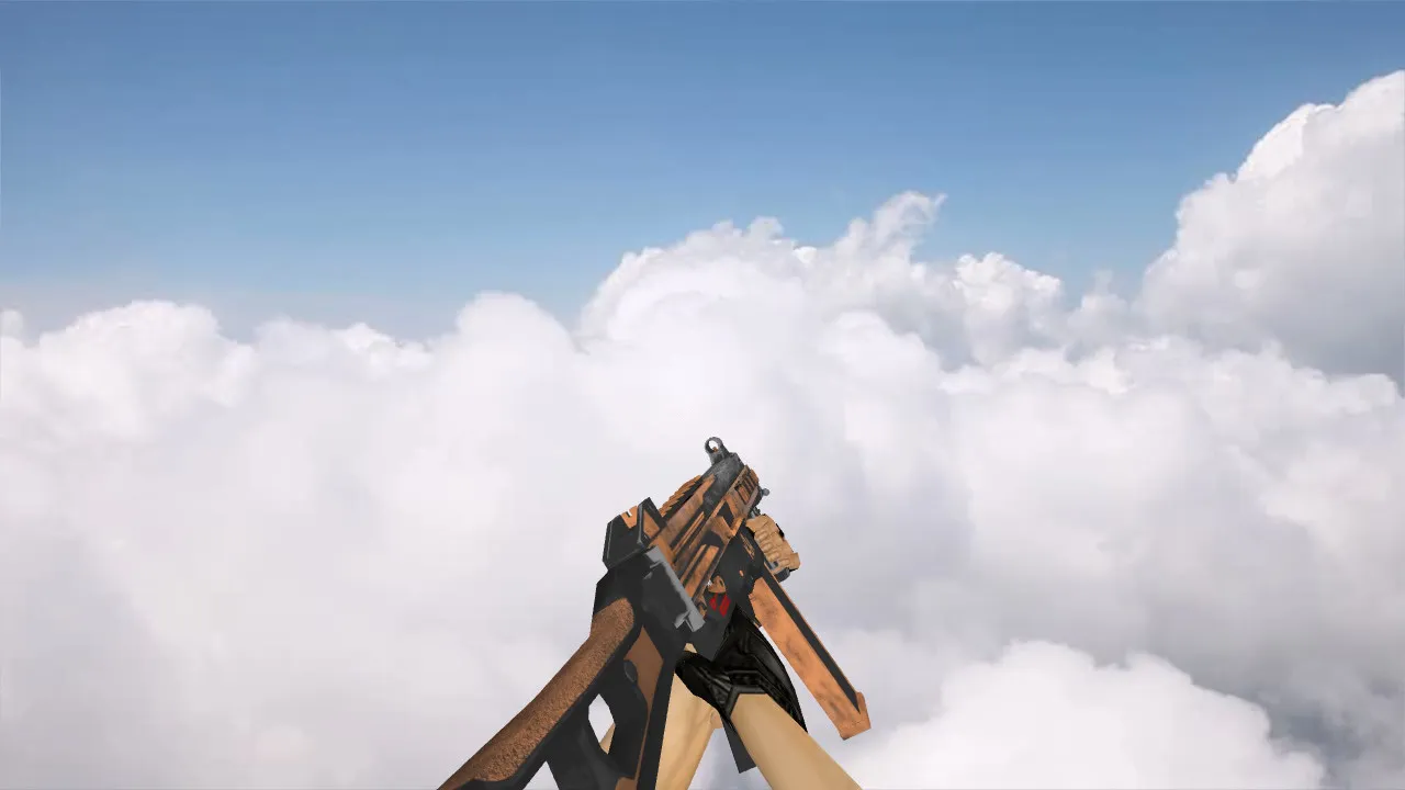 Скачать Модель «UMP-45 Bark Beetle» для CS 1.6 – Качество и уникальность - Скриншот