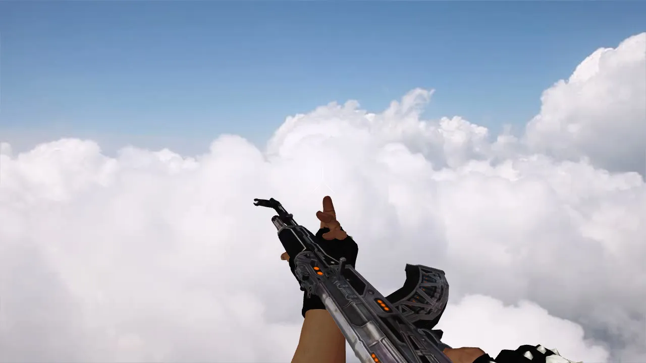 Скачать Модель «AK-47 Mass Driver» для CS 1.6 - Улучшение игрового процесса - Скриншот