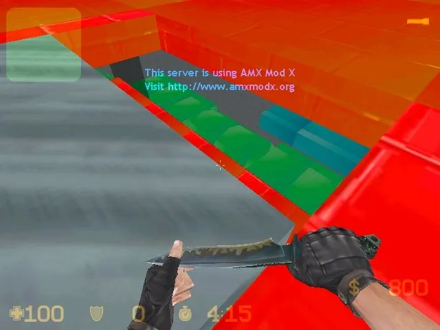 Скачать deathrun_impossible для CS 1.6: карта deathrun, точки, раунды и настройка ботов - Скриншот