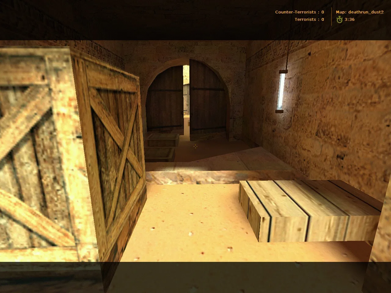Скачать deathrun_dusty2 для CS 1.6: тактики, точки, .nav и оптимизация карт - Скриншот