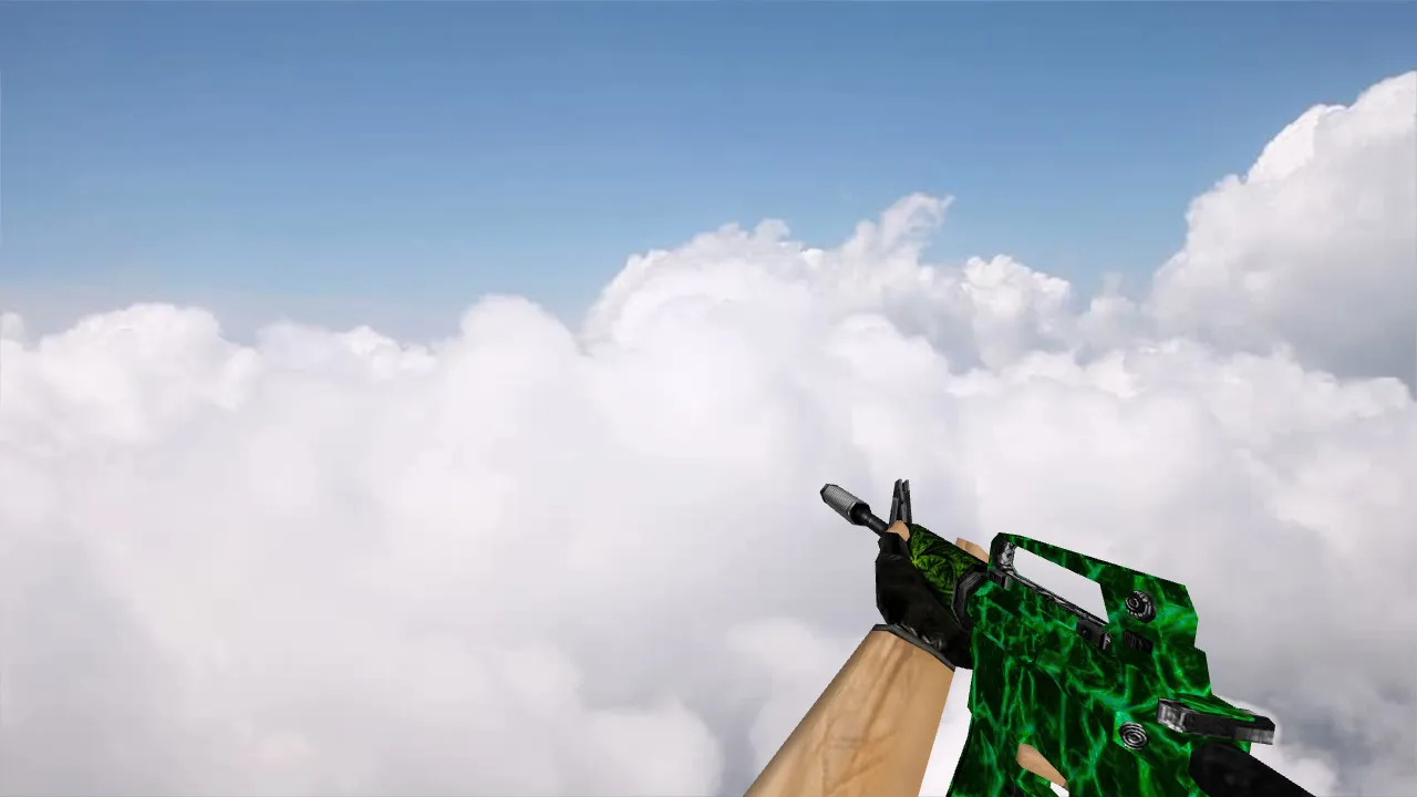 Пак моделей оружия «Greenshot Weapon Pack» для CS 1.6: v_, p_, w_ модели, звуки, анимация осмотра и качество текстур — скриншот 6