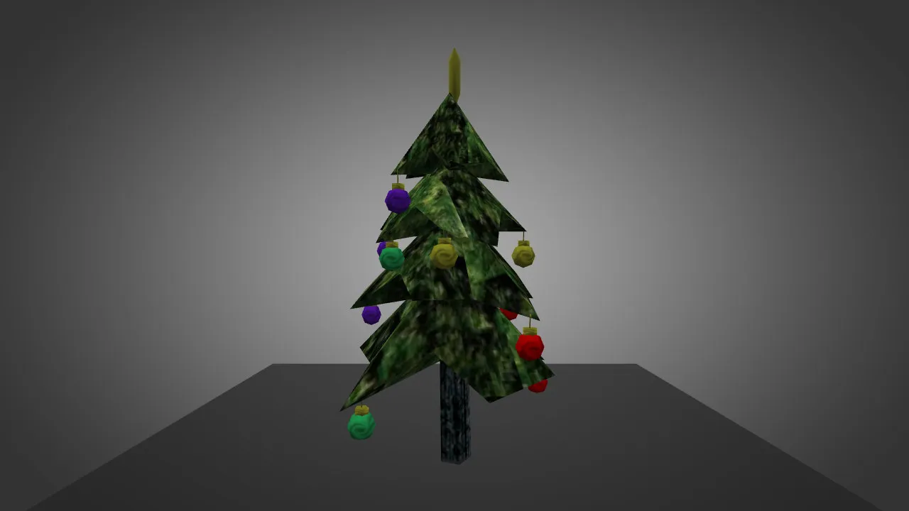 Скачать Модель «Christmas Tree for Chicken» для CS 1.6 - Праздничный скин - Скриншот