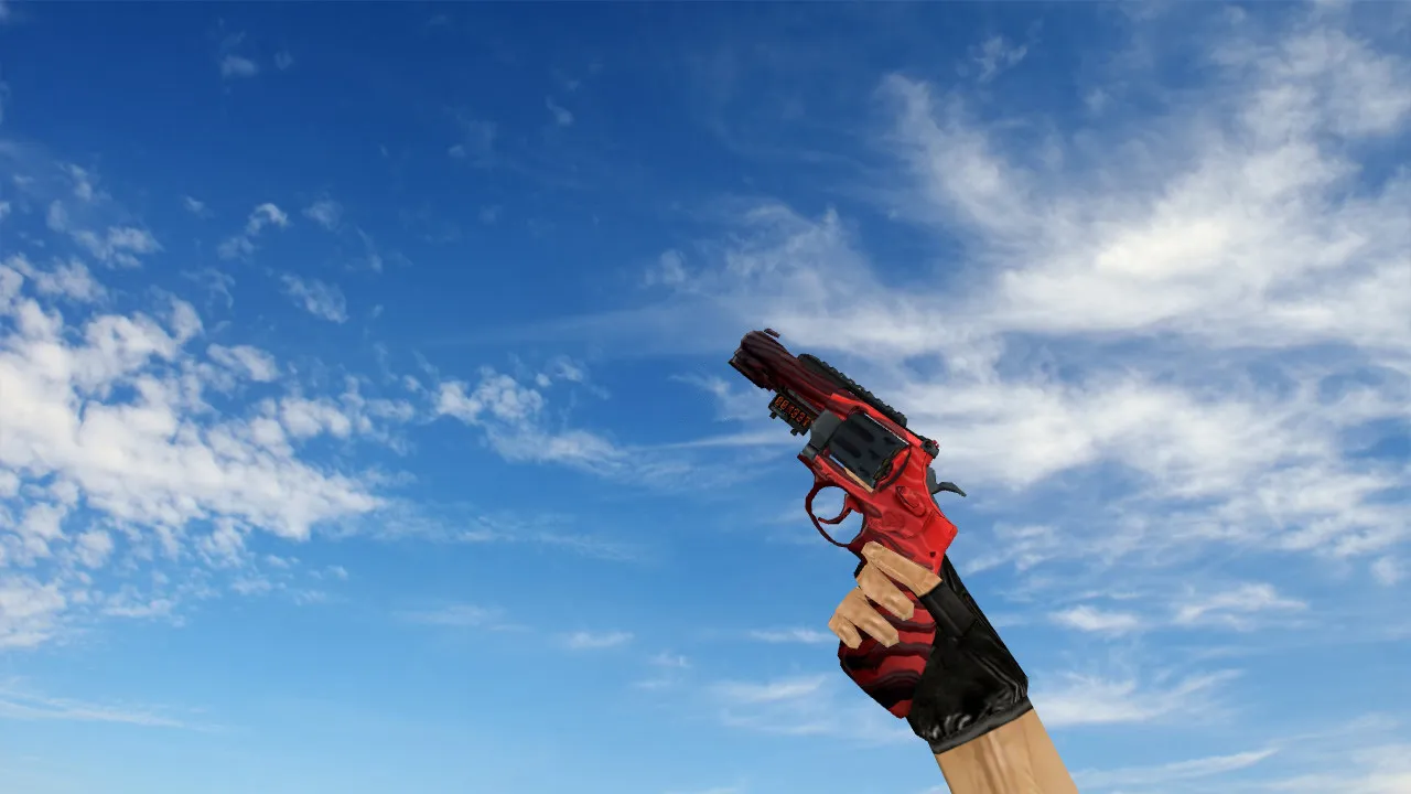 Скачать Модель «R8 Revolver «Обсидиан»» для CS 1.6: Уникальный стиль и качество - Скриншот
