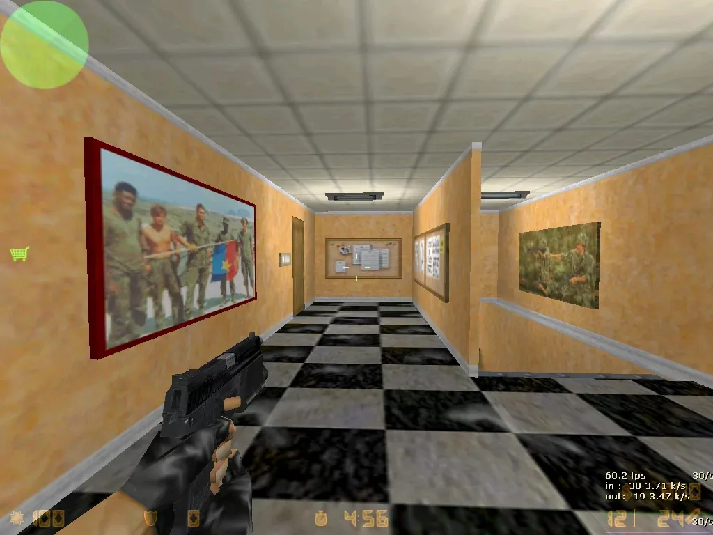 Карта de_napalm для Counter-Strike 1.6: Тактика и анализ — скриншот 8