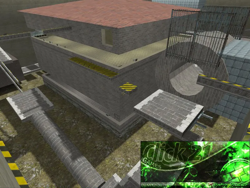 Скачать deathrun_letsgo2_click21 для CS 1.6: тактики за терр, CT и контроль спавна - Скриншот