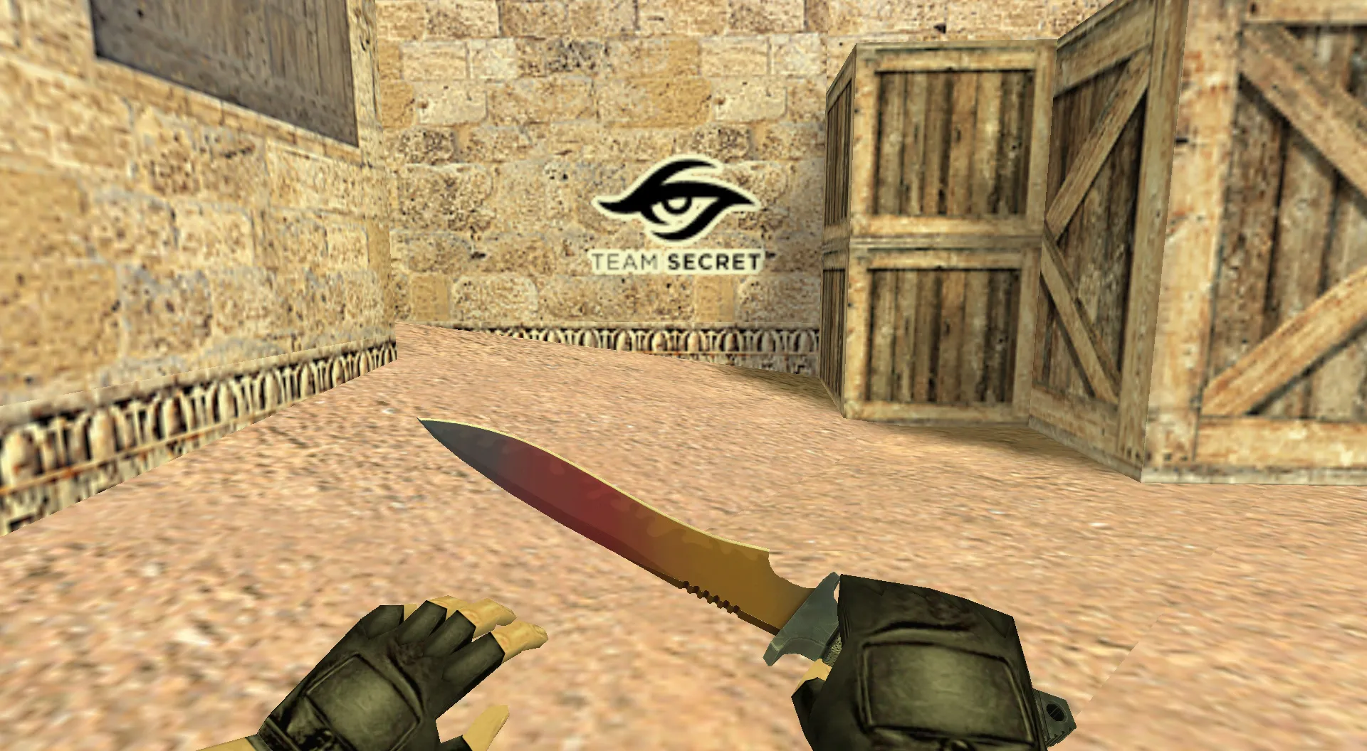 Скачать Граффити «Team Secret Logo» для CS 1.6 - Идеальный выбор для киберспорта - Скриншот