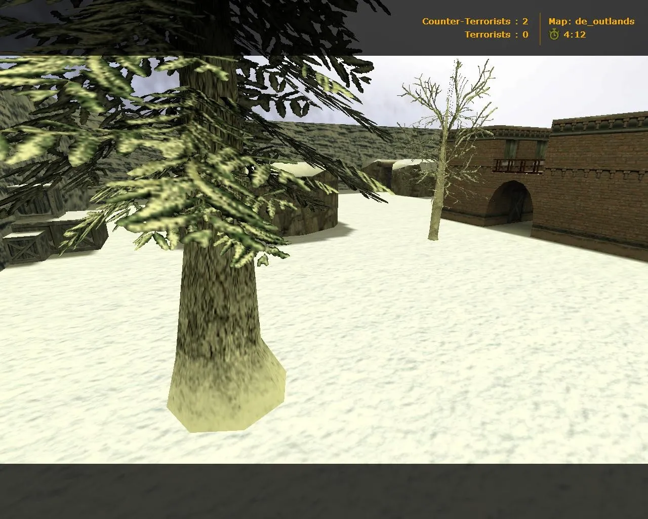 Скачать Карта de_outlands для CS 1.6: Стратегии и особенности - Скриншот