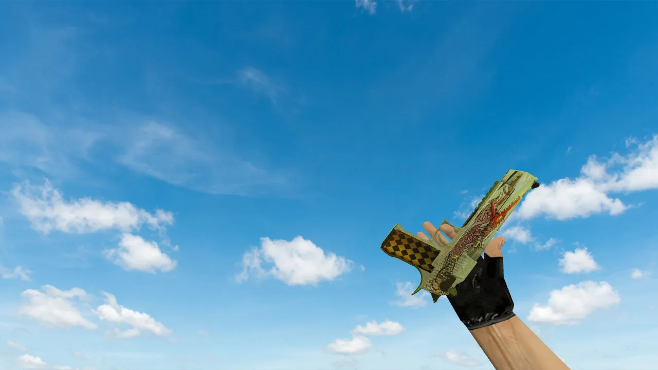 Модель «Deagle Драгон лор» для CS 1.6 – Качество и Четкость — скриншот 1