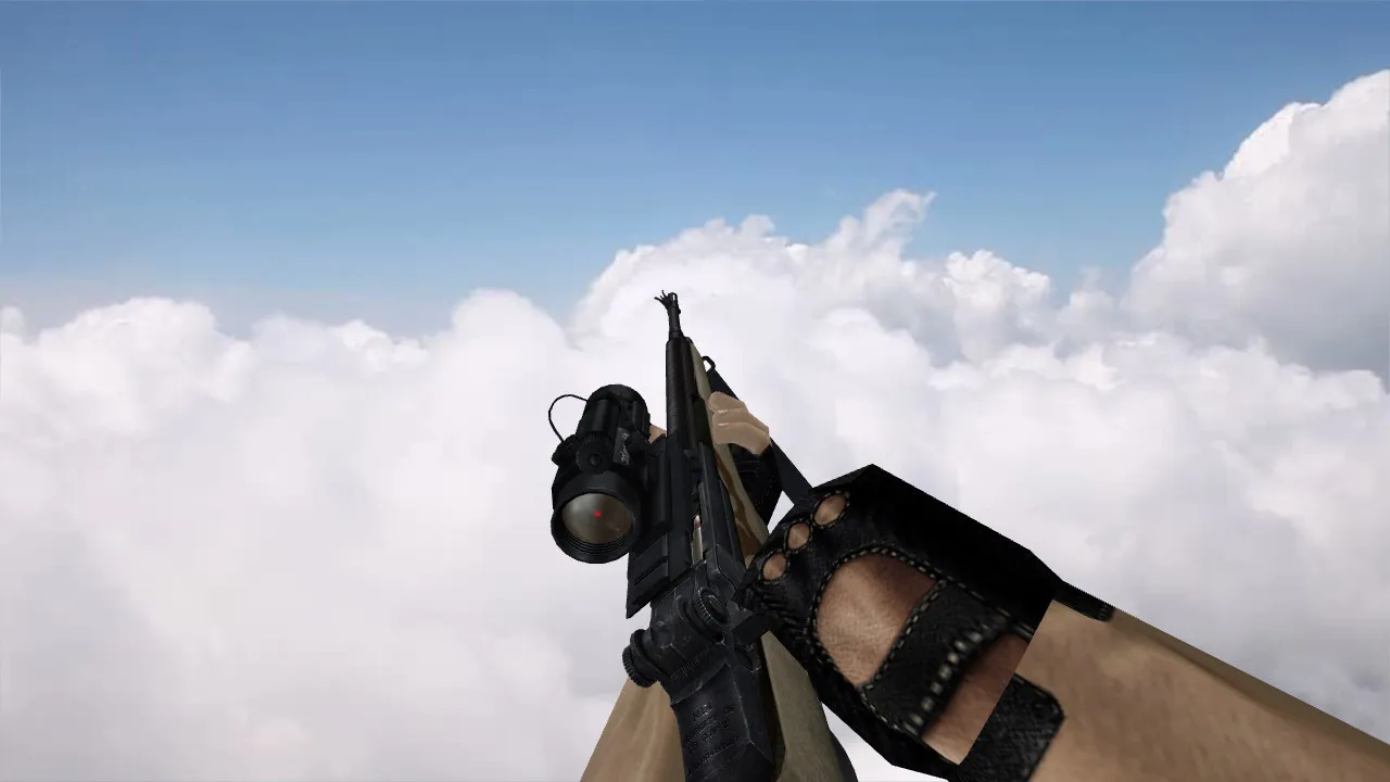 Скачать Модель «M14 Riffle» для CS 1.6 - Оптимизированная версия - Скриншот