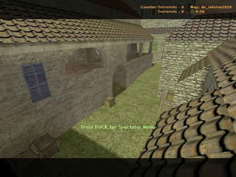 Скачать Карта de_inferno2010 для CS 1.6: тактика и особенности - Скриншот