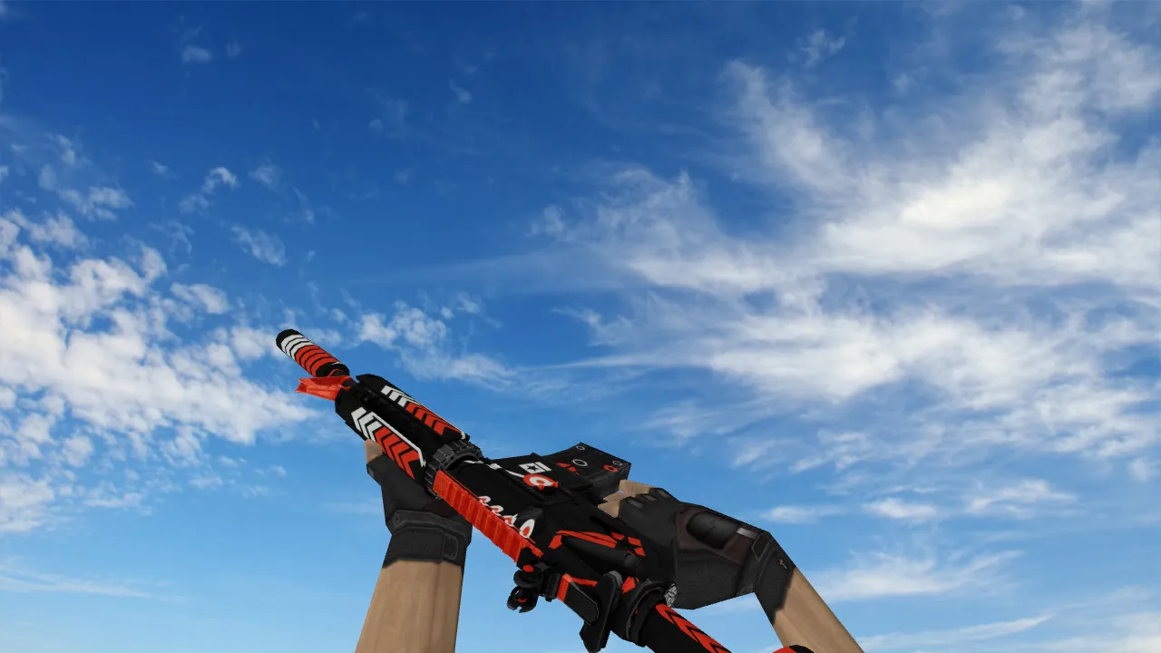 Скачать Модель «M4A4 Alliance v2» для CS 1.6: v_/p_/w_ файлы, звук, анимация осмотра и текстуры - Скриншот