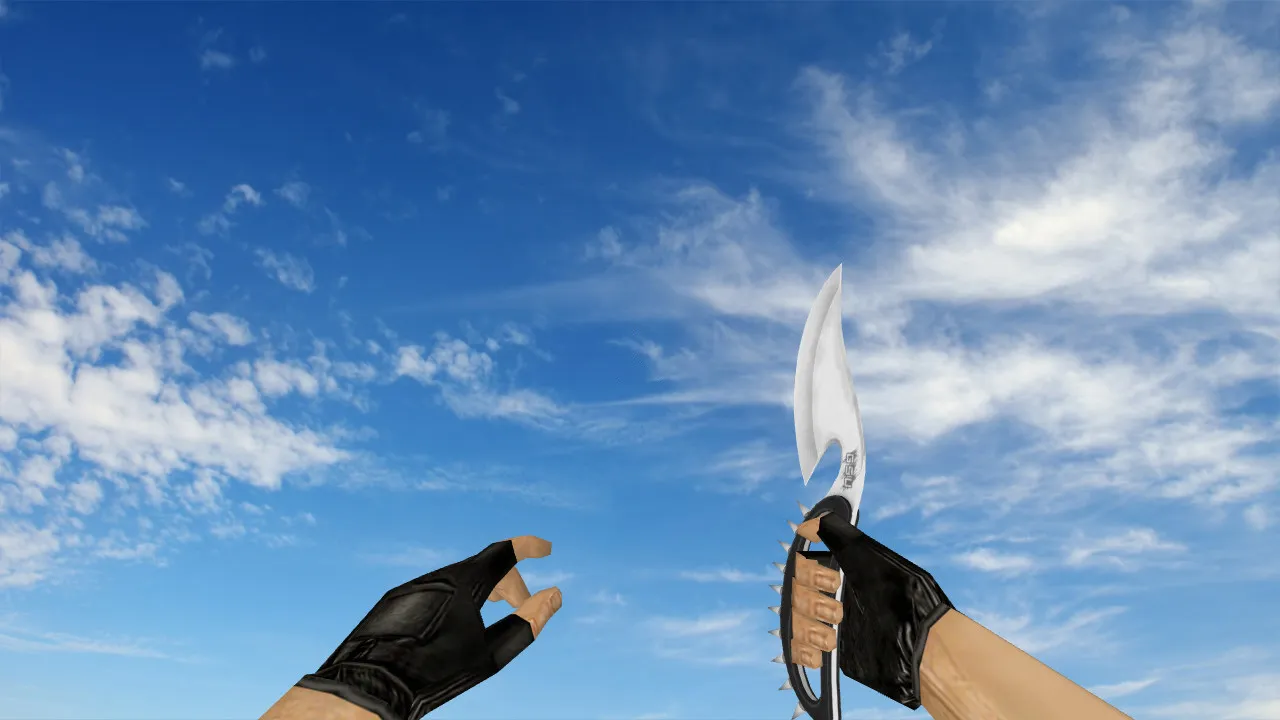 Скачать Модель «Cobra Knife» для CS 1.6: v_ p_ w_ модель, звуки, анимация осмотра и текстуры - Скриншот