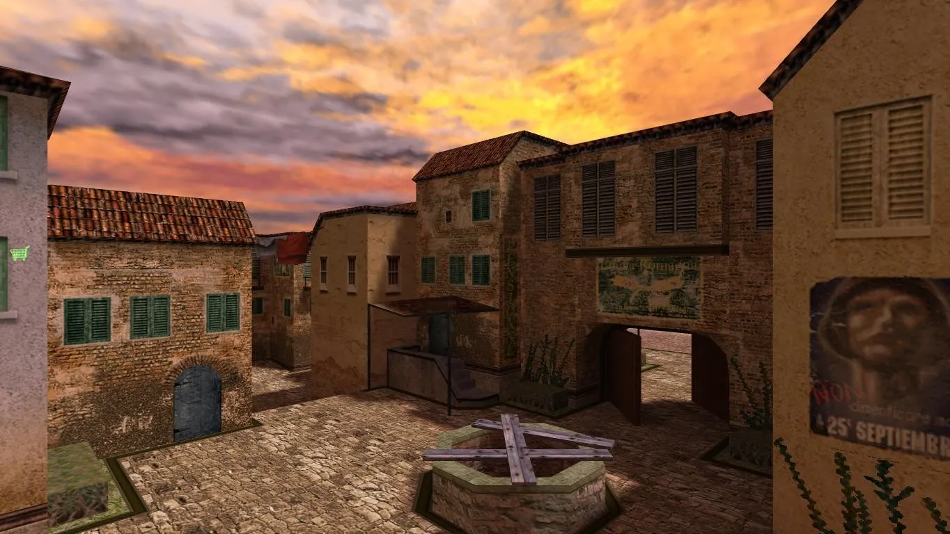 Скачать Карта de_pizza для Counter-Strike 1.6: Тактика и особенности - Скриншот