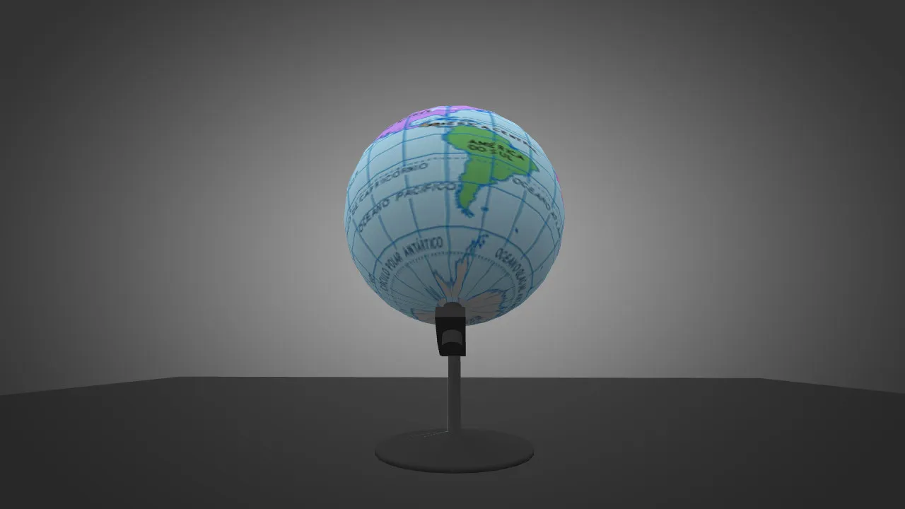 Скачать Модель «Globe Animation» для CS 1.6 - Уникальный скин курицы - Скриншот