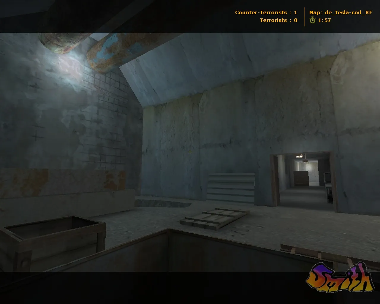 Карта de_tesla-coil_rf для Counter-Strike 1.6: тактика и оптимизация — скриншот 9