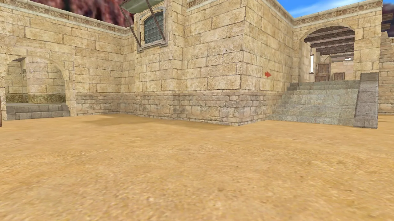 Скачать Карта «de_hostile_clan» для CS 1.6 - Тактический обзор и особенности - Скриншот