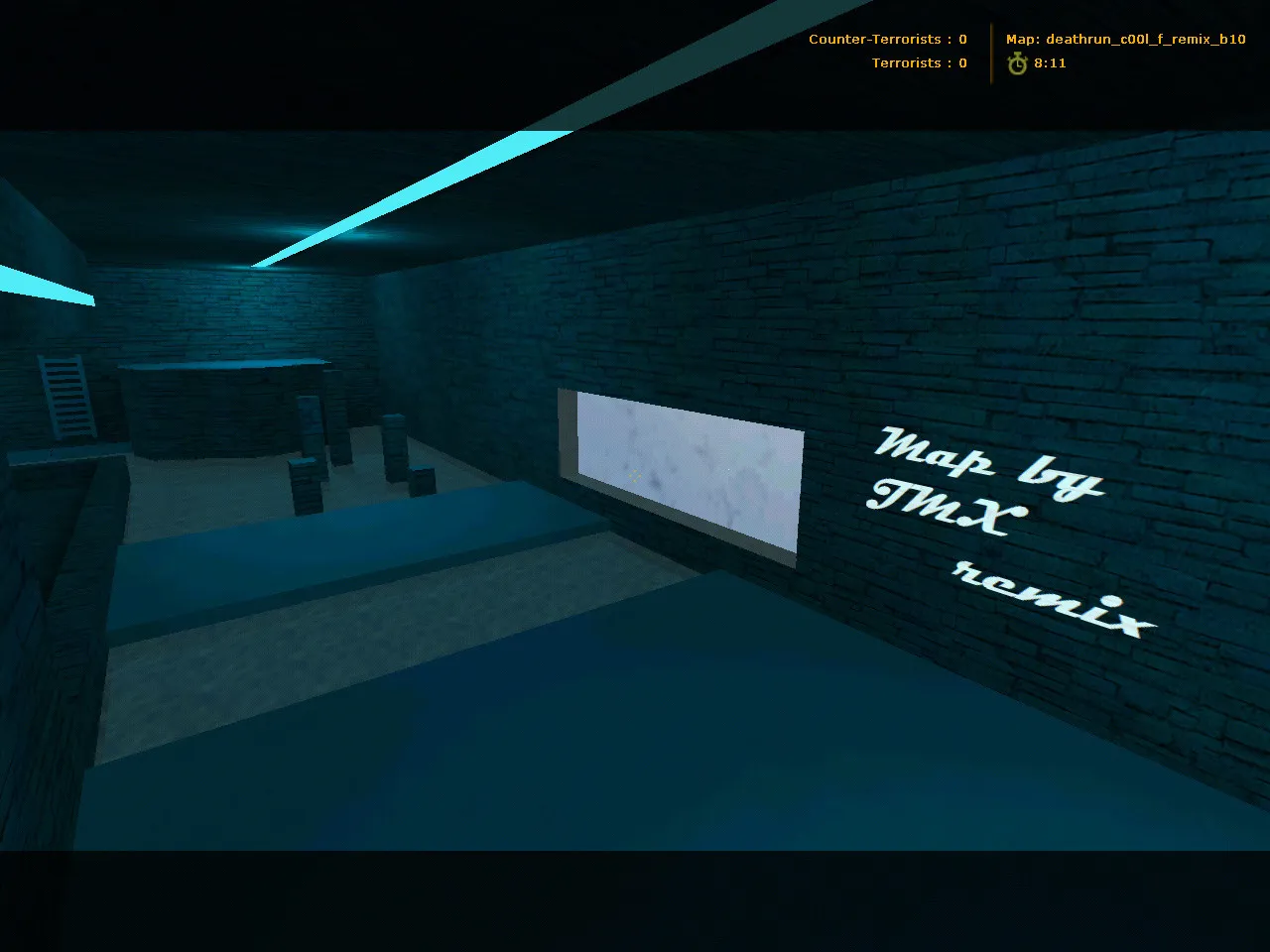 Скачать deathrun_c00l_f_remix_b10 для CS 1.6: точки, маршруты, .nav и оптимизация под 20 летний deathrun - Скриншот