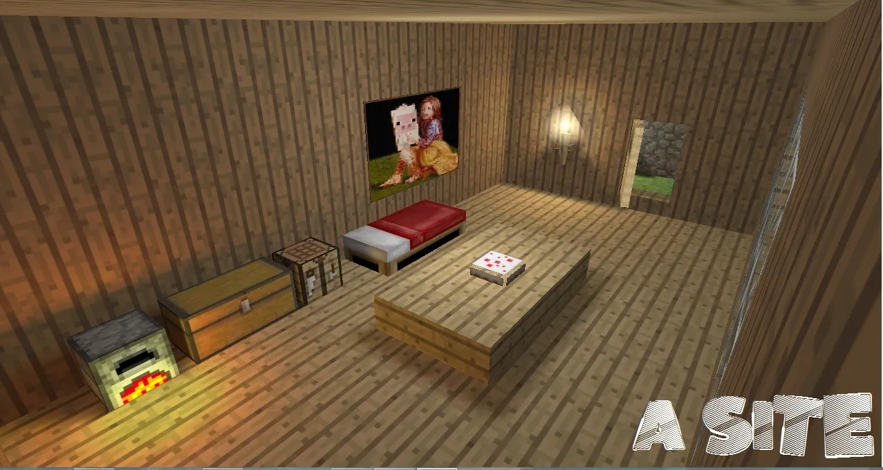 Карта de_minecraft_j_final для CS 1.6 - Стратегические точки и оптимизация — скриншот 8