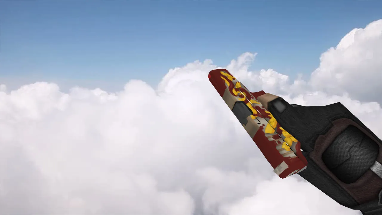 Скачать Модель «Glock Fries» для CS 1.6: Скачай и играй - Скриншот
