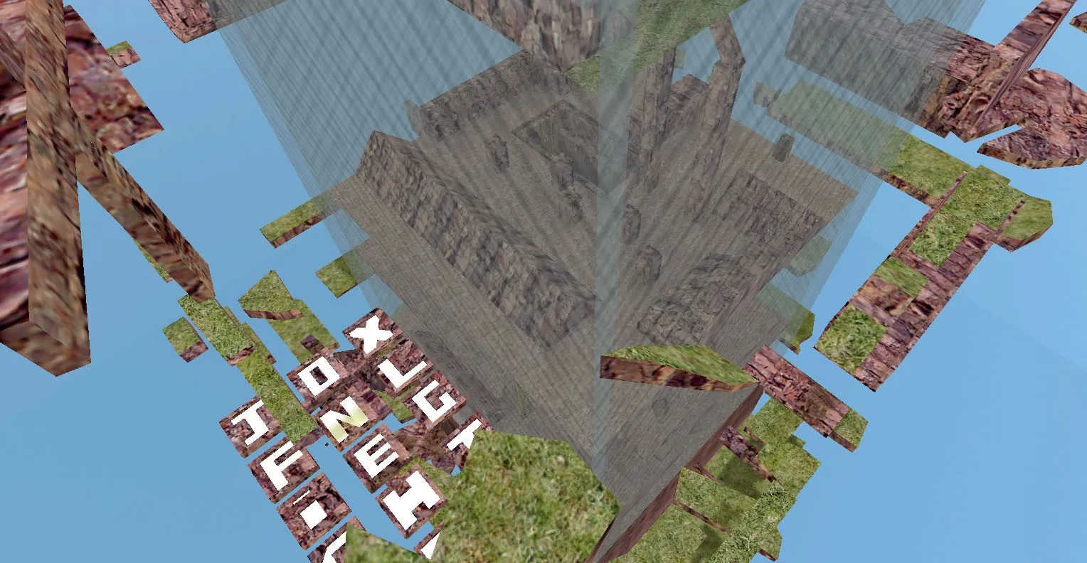 Скачать deathrun_unreal_air для CS 1.6: карта deathrun, точки, раунды, оптимизация, .nav и боты - Скриншот