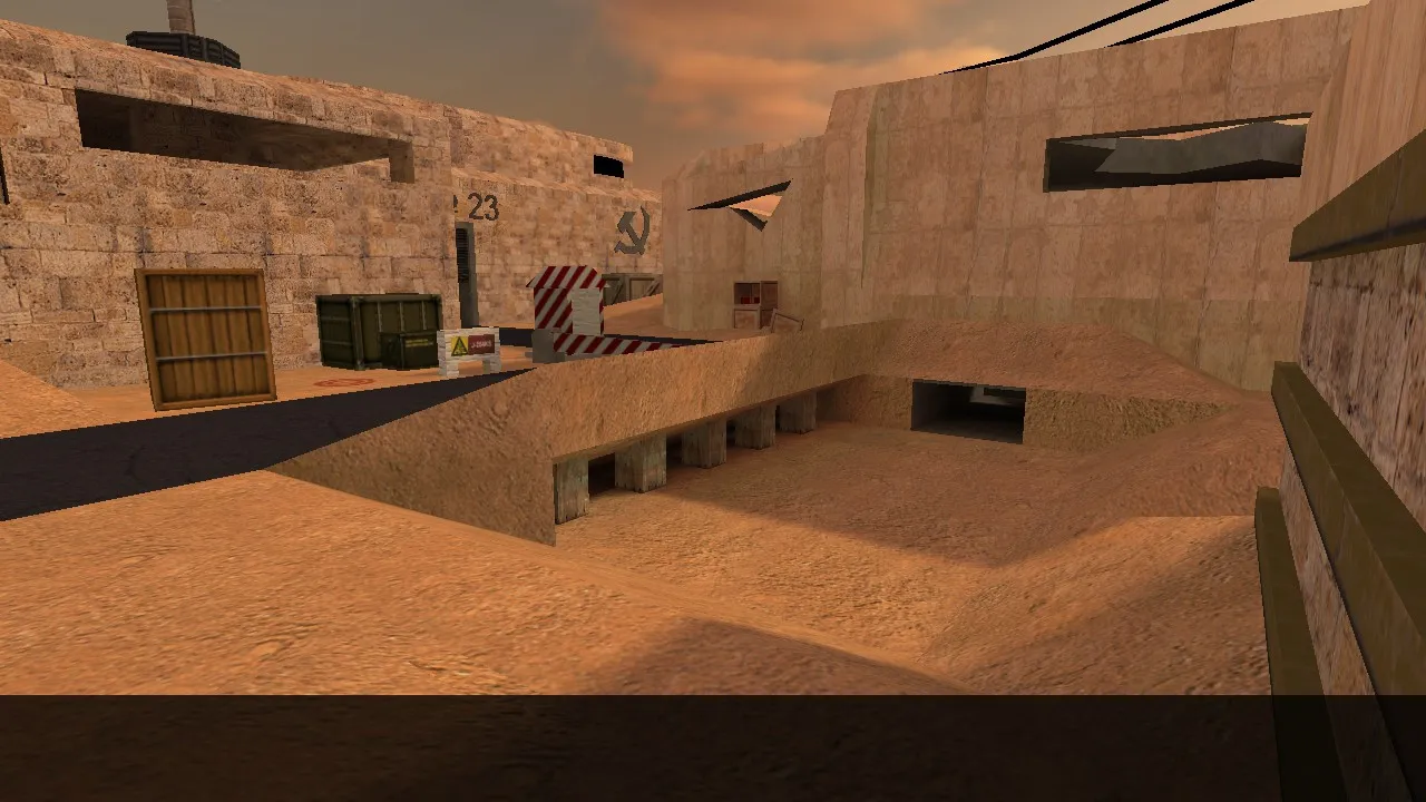 de_breach для CS 1.6: тактика сторон, точки, .nav для ботов и оптимизация карты — скриншот 25