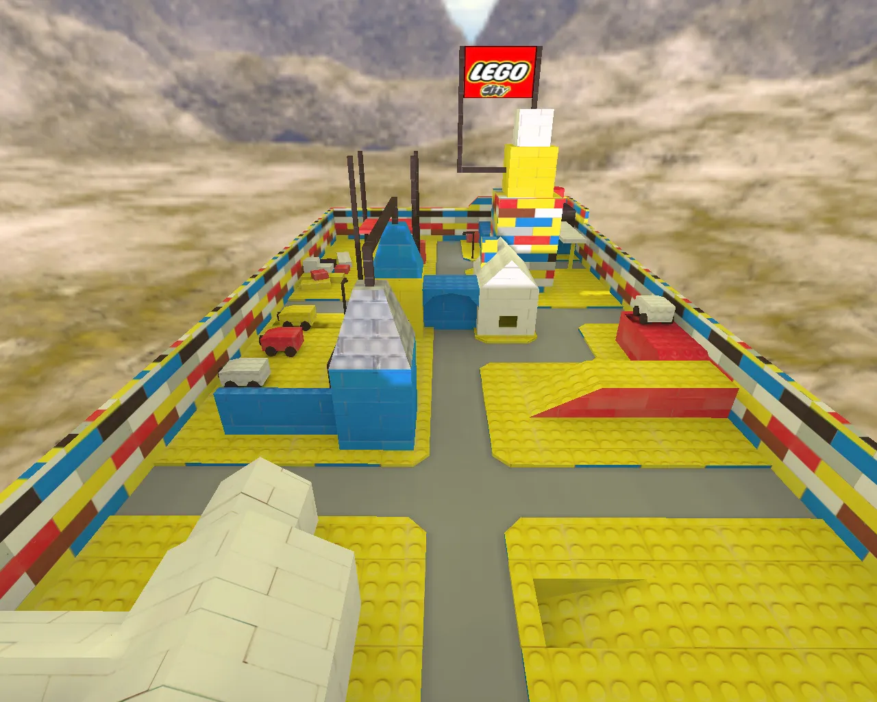 Скачать aim_legocity для CS 1.6: AIM карта, точки спавна, раунды на прицел и прогон флик-стрелков - Скриншот