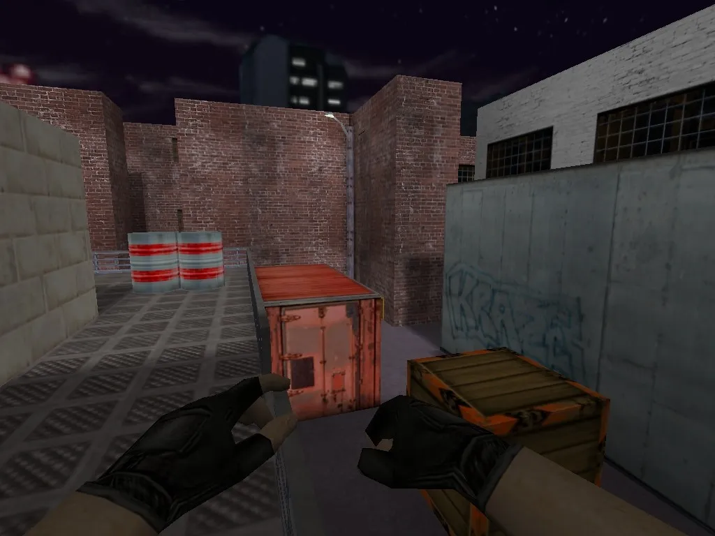 Скачать Карта de_minibackalley_ancien для Counter-Strike 1.6 - Скриншот