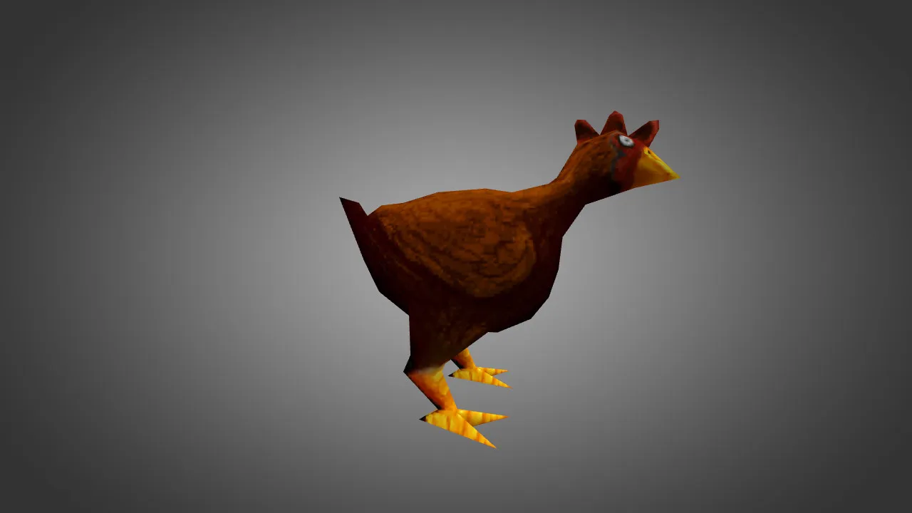 Скачать Модель «Brown Chicken» для CS 1.6 - Уникальный скин для вашего игрового опыта - Скриншот