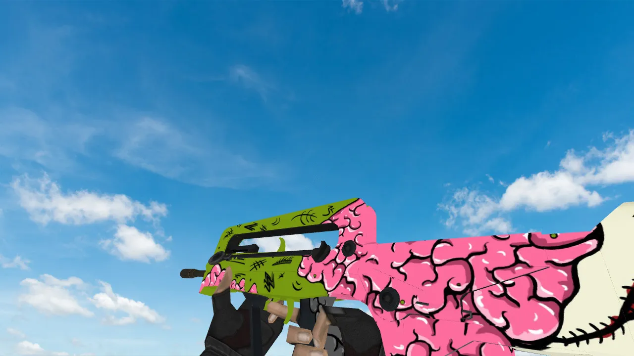 Скачать Модель «Famas Brainfreak» для CS 1.6 - Качественные текстуры и анимация - Скриншот