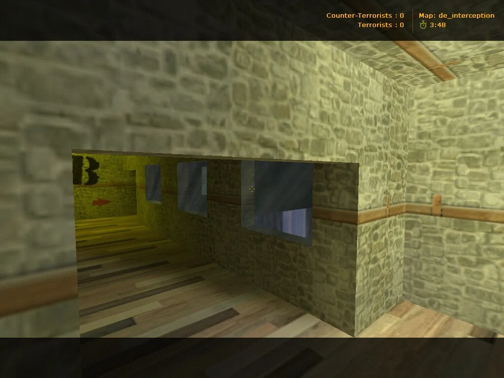 Карта de_interception для Counter-Strike 1.6: Тактический анализ и особенности — скриншот 4