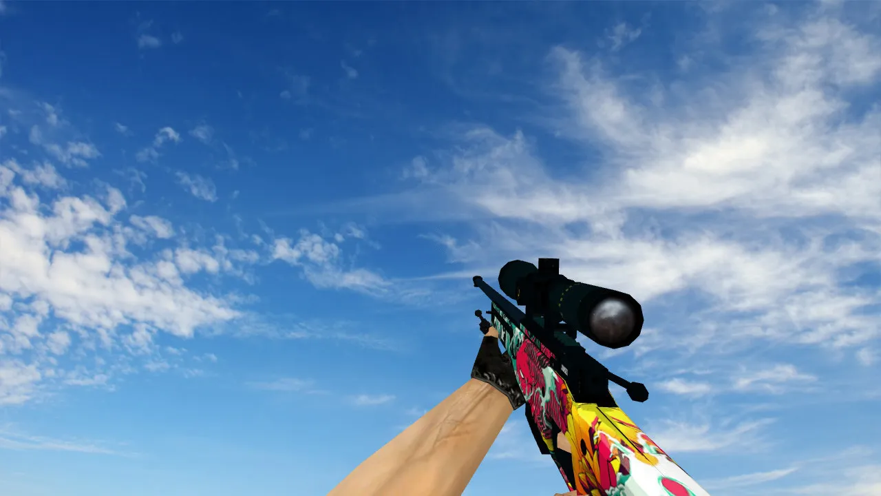 Скачать Модель «AWP Jinsei» для CS 1.6: качественные текстуры и анимации - Скриншот