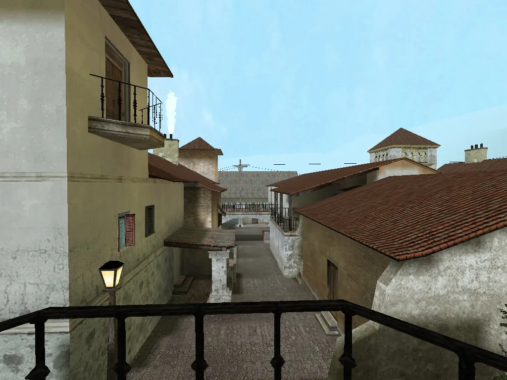Карта csg_inferno для CS 1.6: баланс сторон, точки, маршруты, .nav и оптимизация — скриншот 6